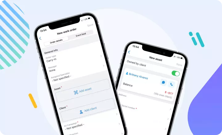 Work Order App on iOS: Creating Work Orders, Clients, and Assets