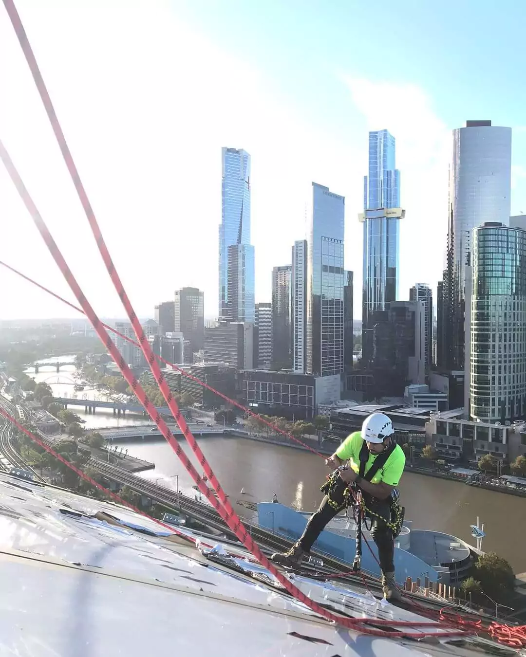 Xtreme Caulking at a construction site in Melbourne, Australia