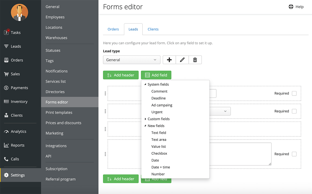add custom fields and use them in combination with the Directories