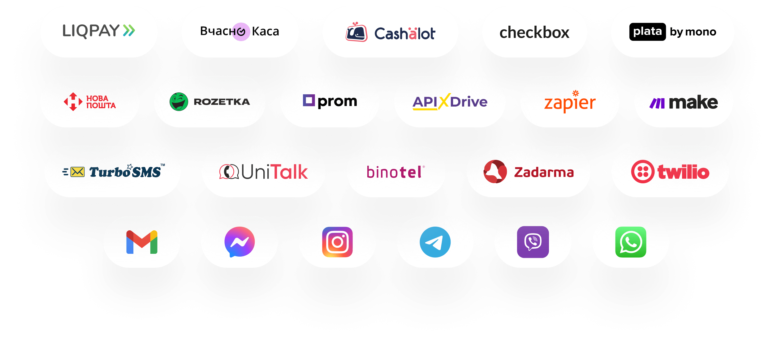 Direct Integrations with Local and Global Services
